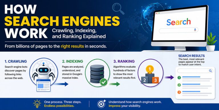 How Search Engines Work – A Step By Step Guide