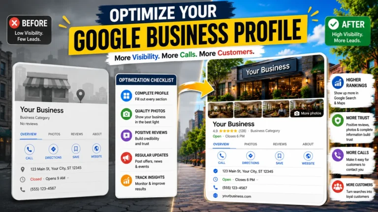 Google Business Profile Optimization Guide: Get More Calls and Local Leads